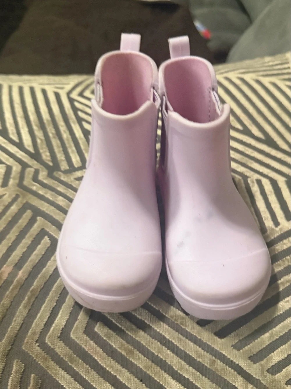 Kids Pink Chelsea Rain Boots - Soft Pink